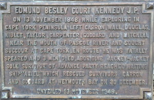 Kennedy Plaque Portland Roads